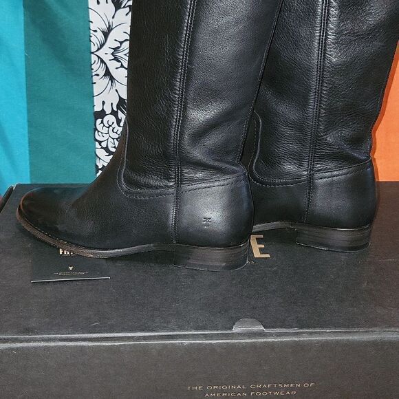 Frye Cora Roper Tall Back Riding  Boots in Box Size 6.5 - Picture 12 of 14